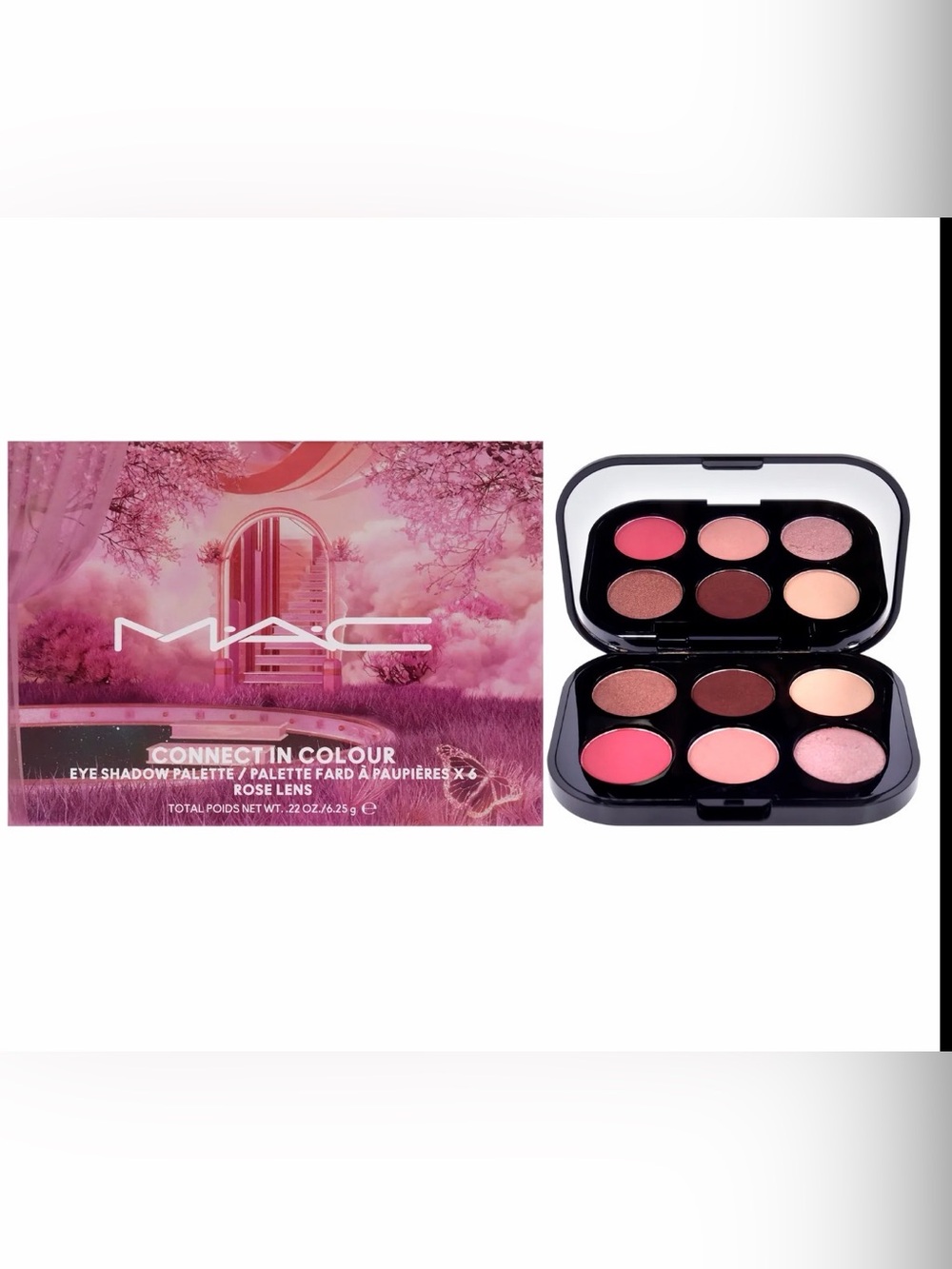 MAC Connect in Color Rose lens Eyeshadow Palette